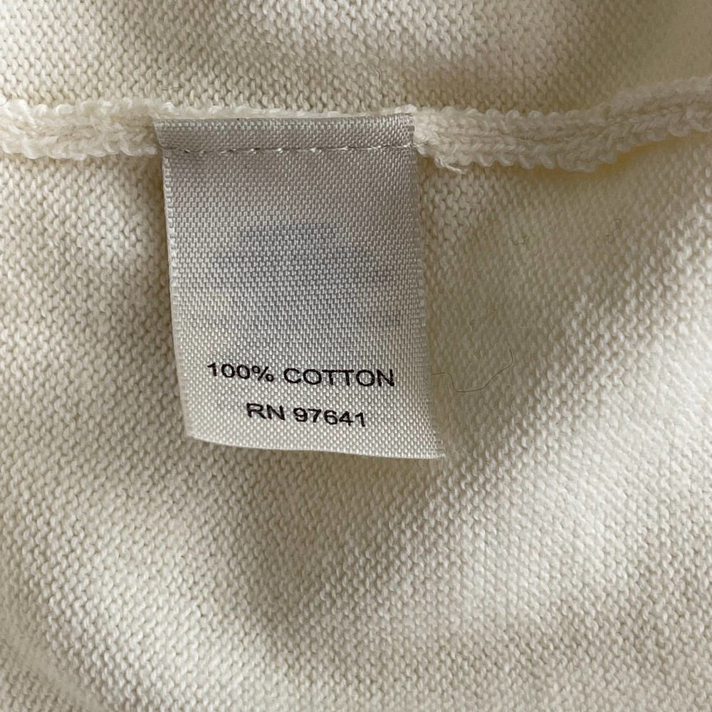 J .JILL | SWEATER SIZE MEDIUM CREAM LONG SLEEVES V-NECK - Picture 8 of 9